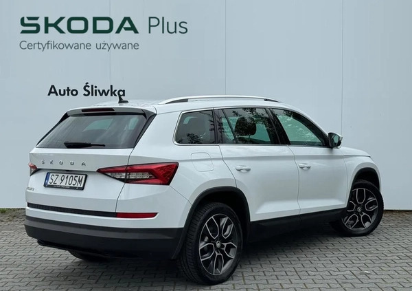 Skoda Kodiaq cena 129900 przebieg: 53146, rok produkcji 2020 z Brwinów małe 232